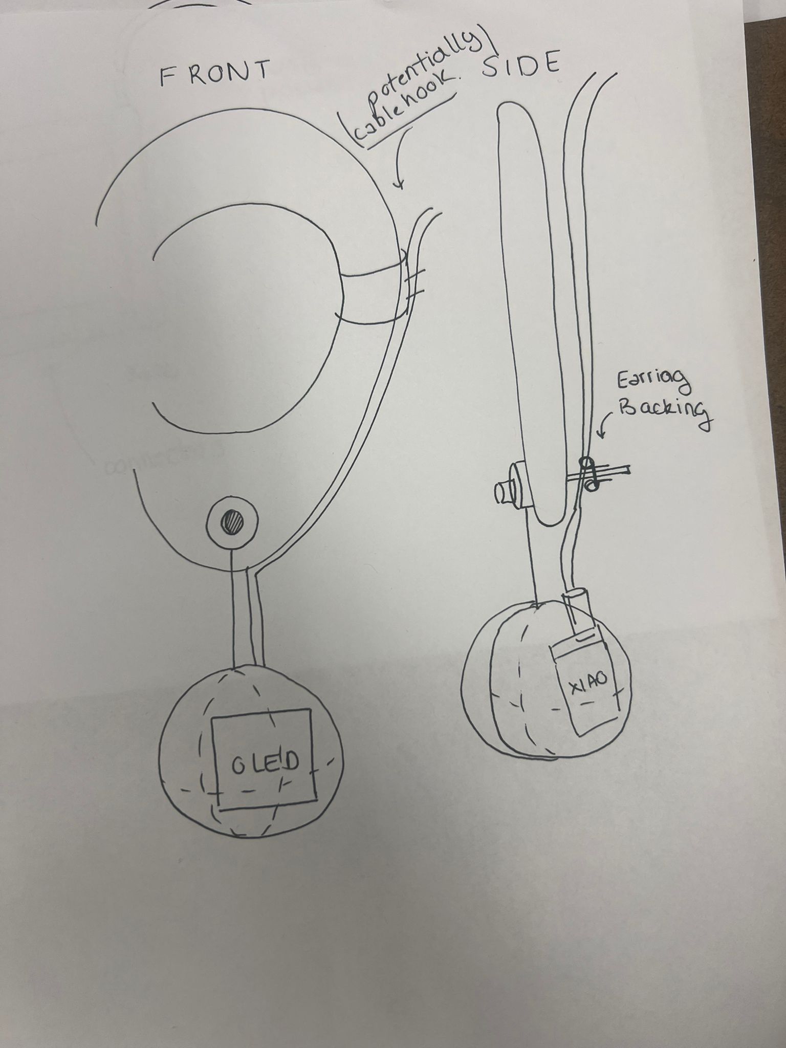 Pivot sketch: Magic Eight Ball as wearable